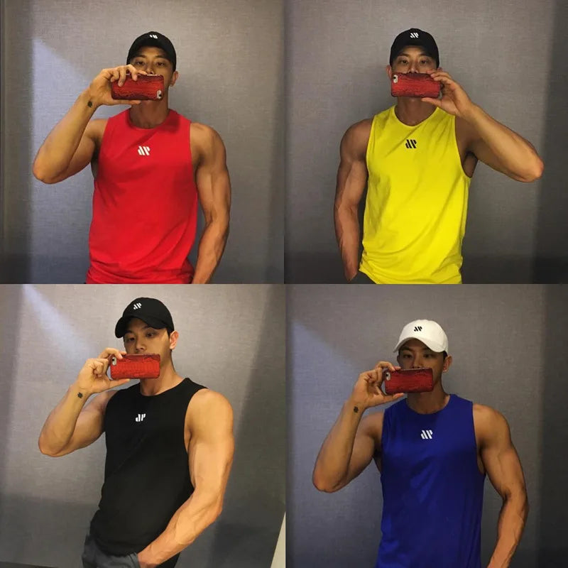 camisetas sin mangas para entrenamiento, Fitness,
