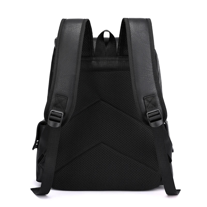 Mochila para hombre de piel sintética