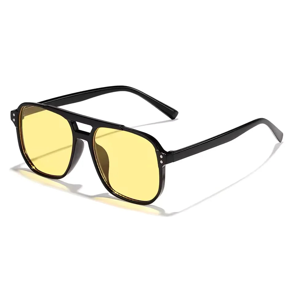 Gafas de sol grandes estilo vintage para hombre y mujer