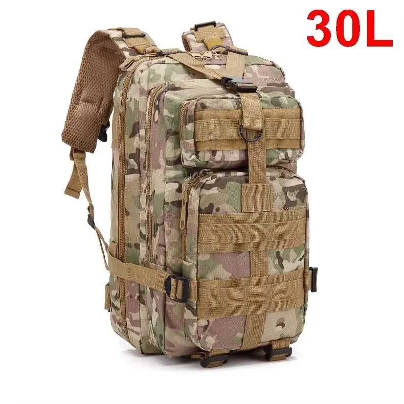 Mochila táctica para hombre de 30L/50L: ideal para caza, actividades al aire