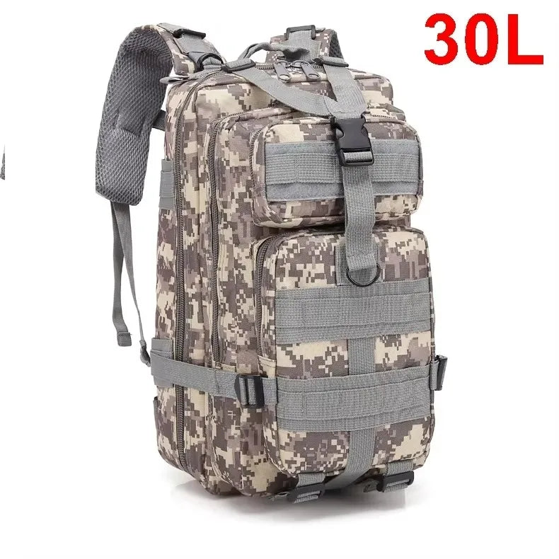 Mochila táctica para hombre de 30L/50L: ideal para caza, actividades al aire