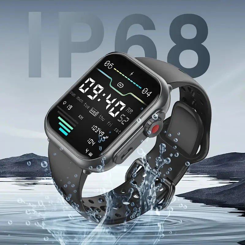 Nuevo smartwatch Xiaomi 2025 para hombre y mujer: pantalla táctil completa AMOLED HD de 1,85 pulgadas, resistencia al agua IP68 y llamadas por Bluetooth.