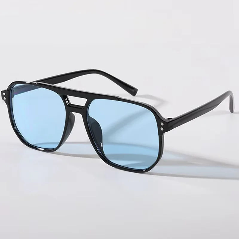 Gafas de sol grandes estilo vintage para hombre y mujer, diseño unisex , protección UV400.