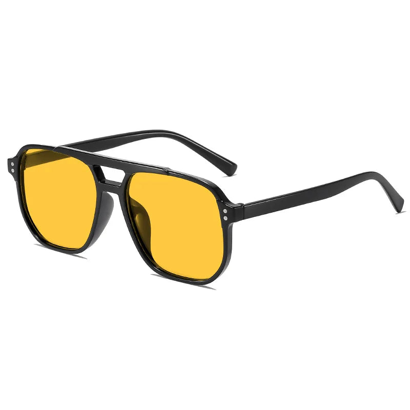 Gafas de sol grandes estilo vintage para hombre y mujer, diseño unisex , protección UV400.