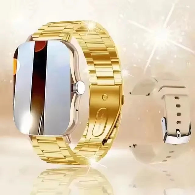 Smartwatch Deportivo con llamadas Bluetooth, Monitor de Salud y Notificaciones.