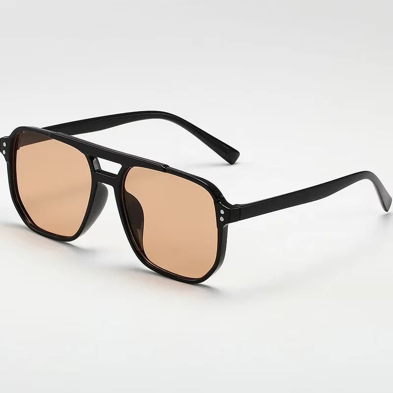 Gafas de sol grandes estilo vintage para hombre y mujer, diseño unisex , protección UV400.