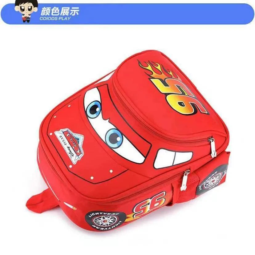 Mochilas De Cars Lightning McQueen, Mochila Pequeña Para Niños