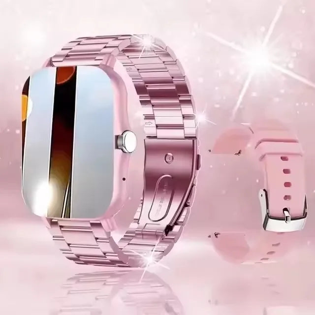 Smartwatch Deportivo con llamadas Bluetooth, Monitor de Salud y Notificaciones.