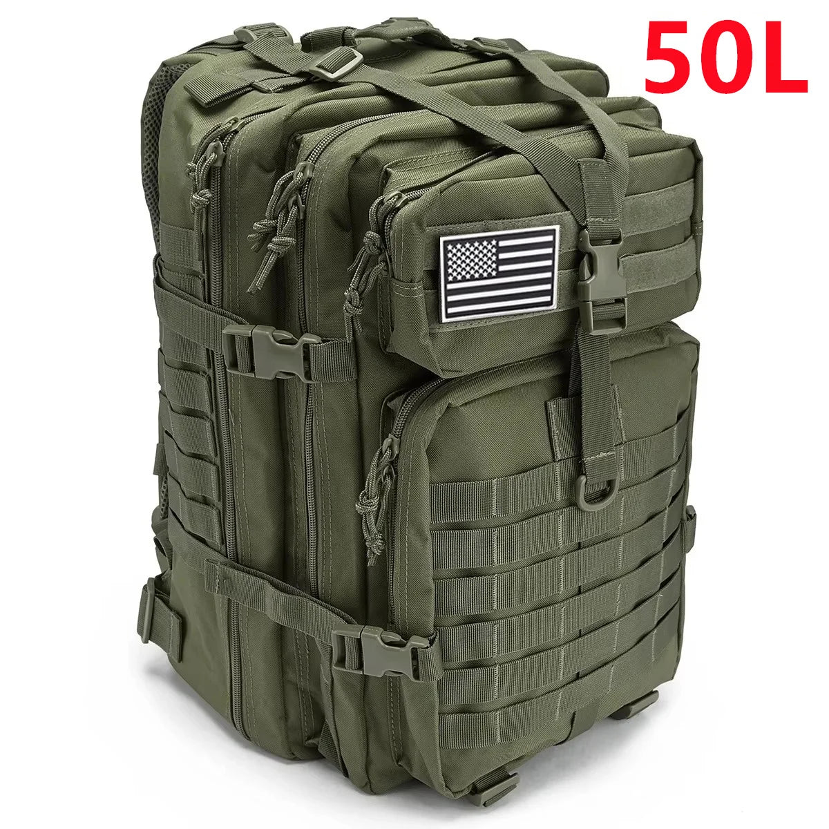 Mochila táctica para hombre de 30L/50L: ideal para caza, actividades al aire